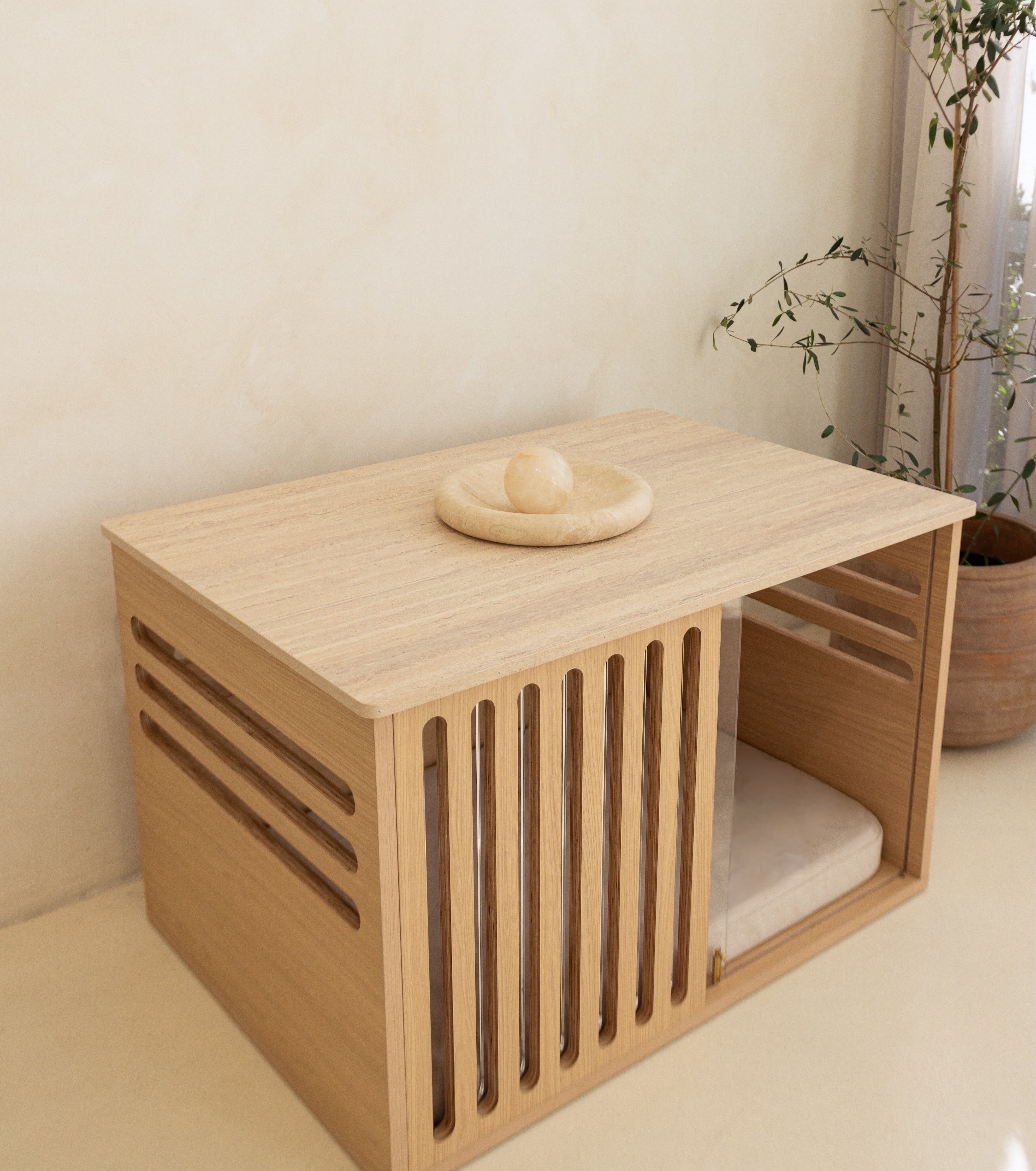 Warm Travertine Style Top