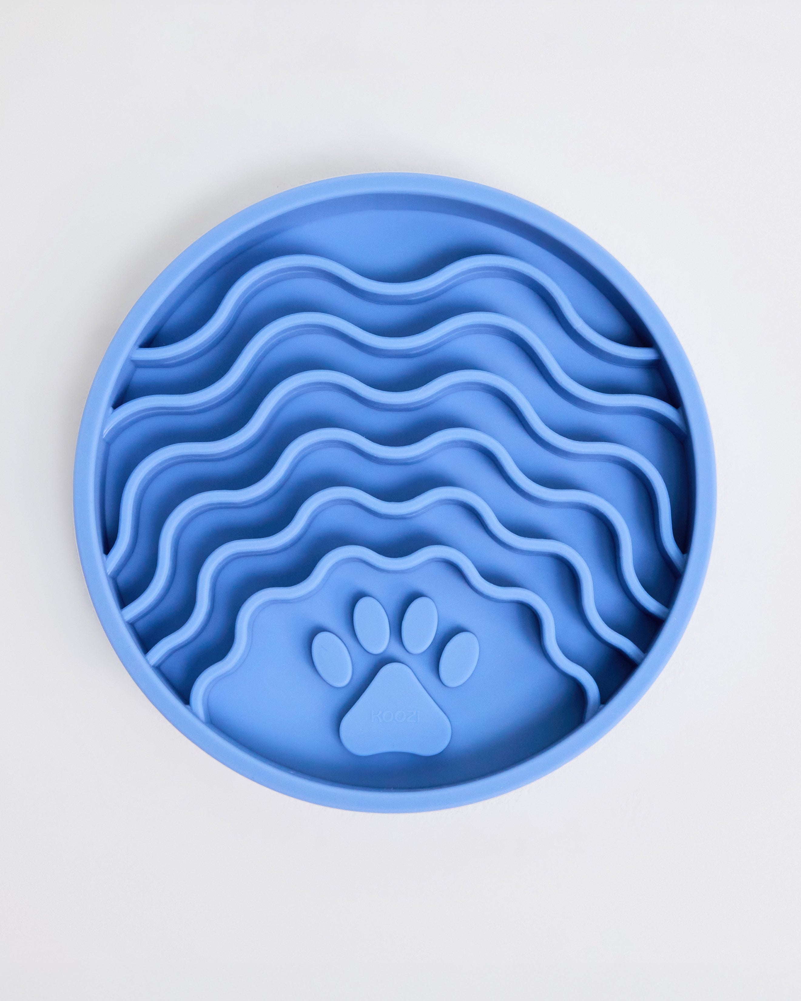 Lick Mat / Slow Feeder Bowl - Powder Blue – Koozi Pets