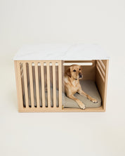 Large Buffet Table Crate - Elm Carrara