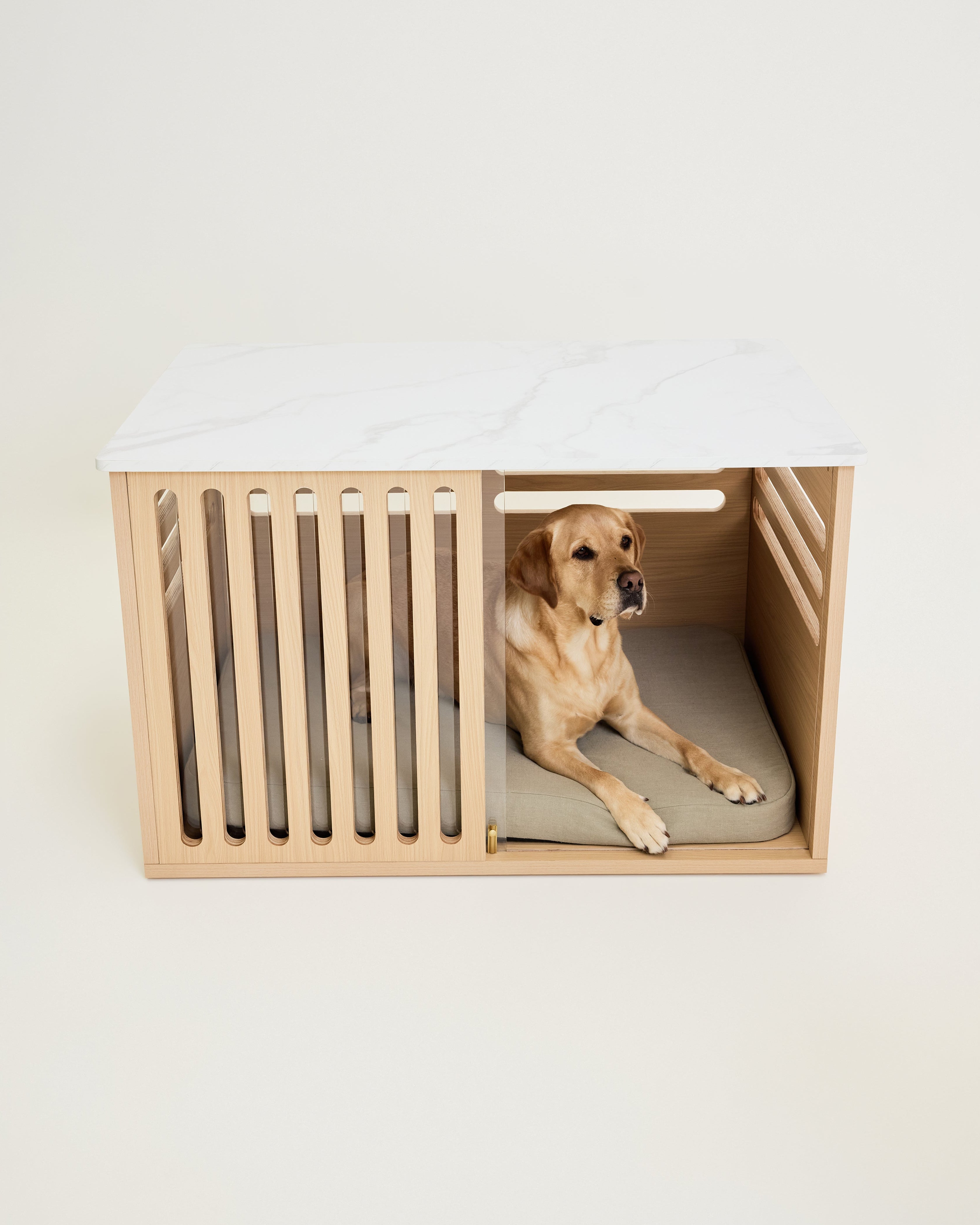 Large Buffet Table Crate - Elm Carrara