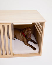 Large Buffet Table Crate - Elm Travertine