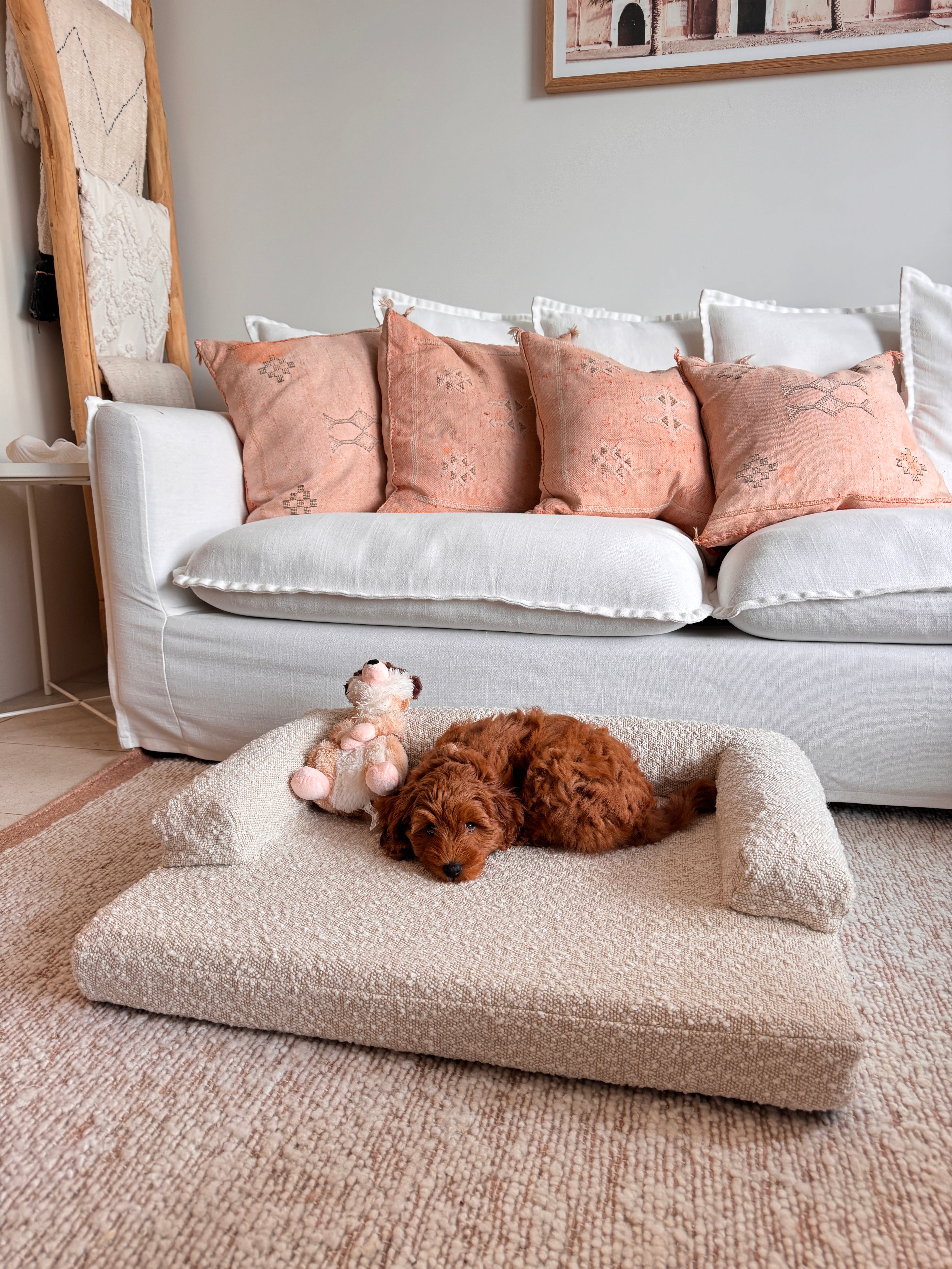 koozi boucle cloud bed real stories