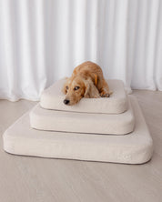 Flat Bed / Crate Bed - Oatmeal Linen