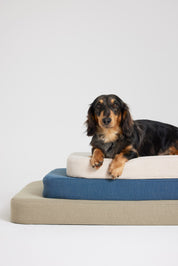 Flat Bed / Crate Bed - Oatmeal Linen