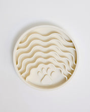 Lick Mat / Slow Feeder Bowl - Cream