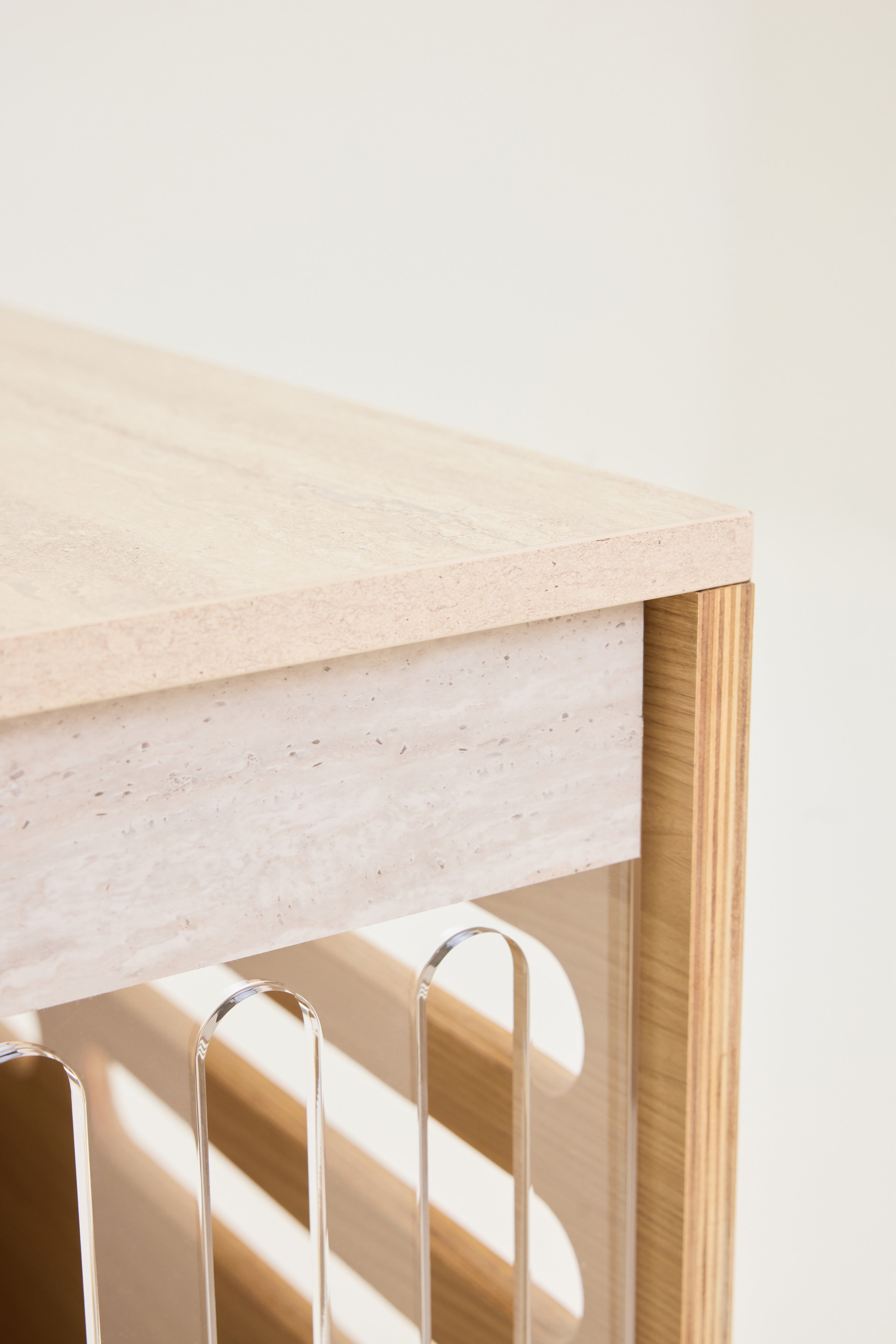 Warm Travertine Style Top