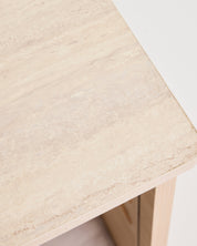 Large Buffet Table Crate - Elm Travertine