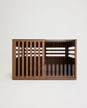 Large Buffet Table Crate - Walnut Carrara