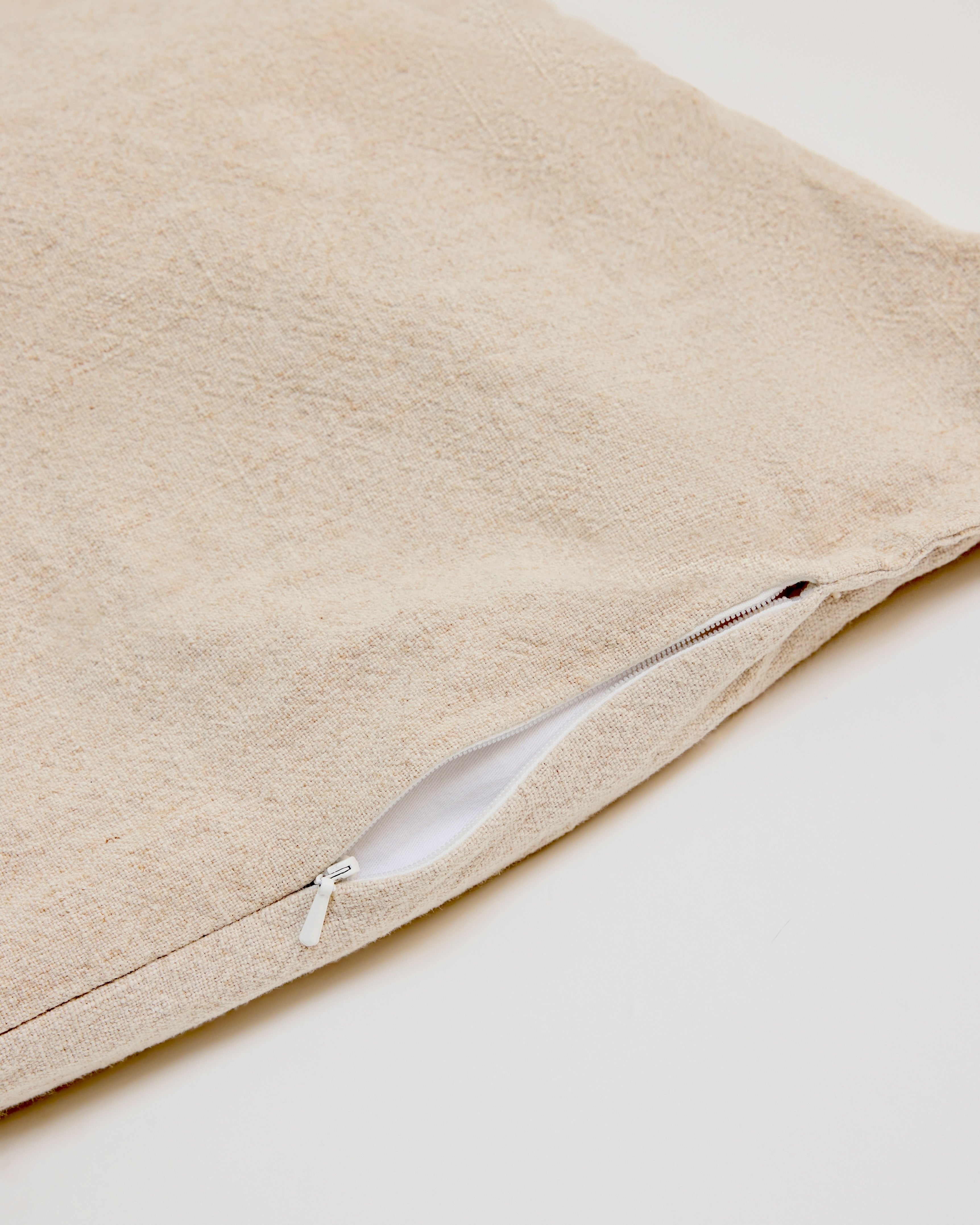 Linen Sofa Topper - Light Sand