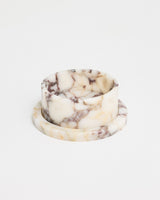 Marble Bowl & Tray Set - Viola Oro