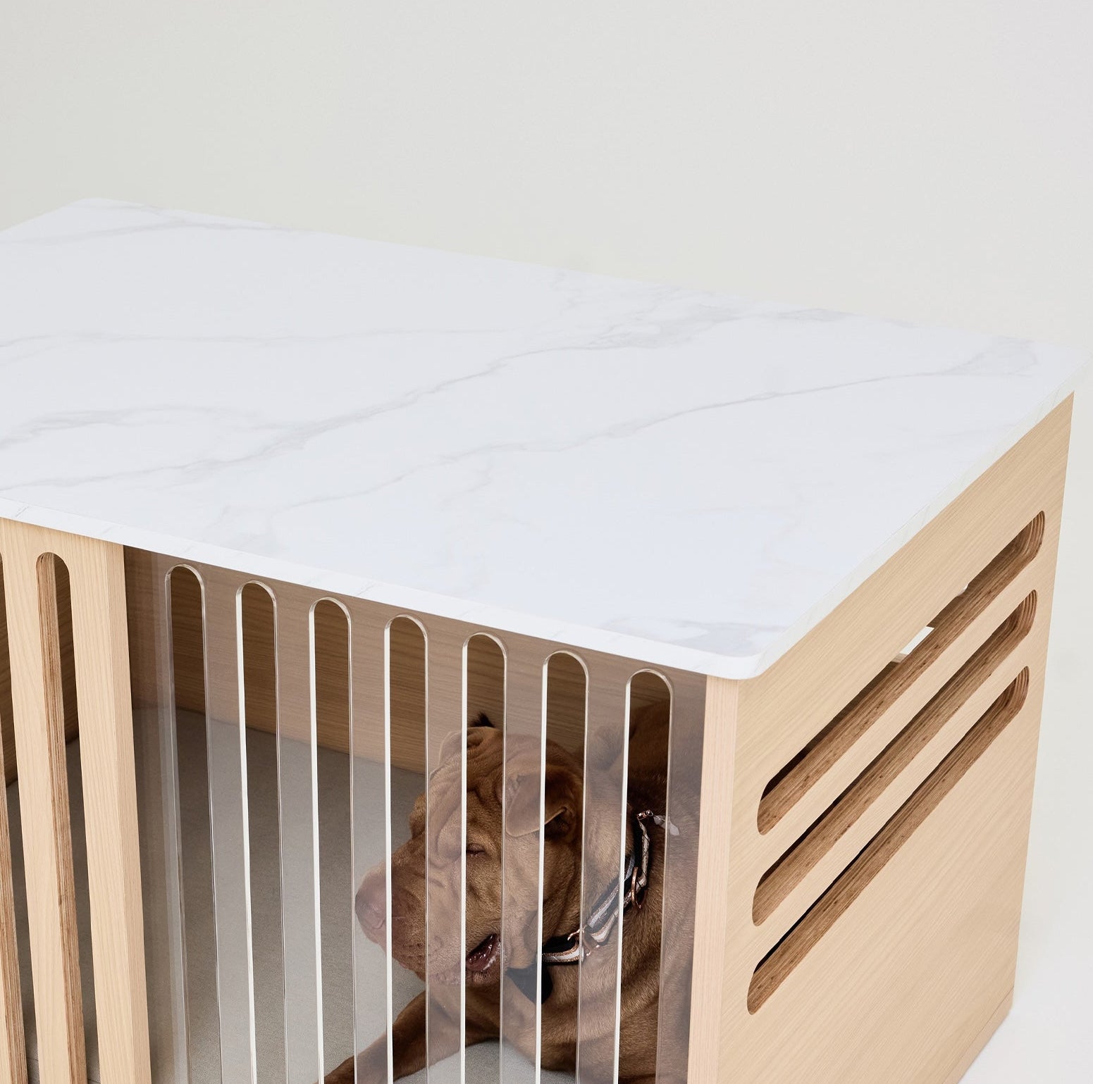 Sleek Carrara Marble Style Top