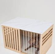 Large Buffet Table Crate - Elm Carrara