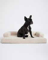 Cloud Dog Bed - Buttercream Boucle