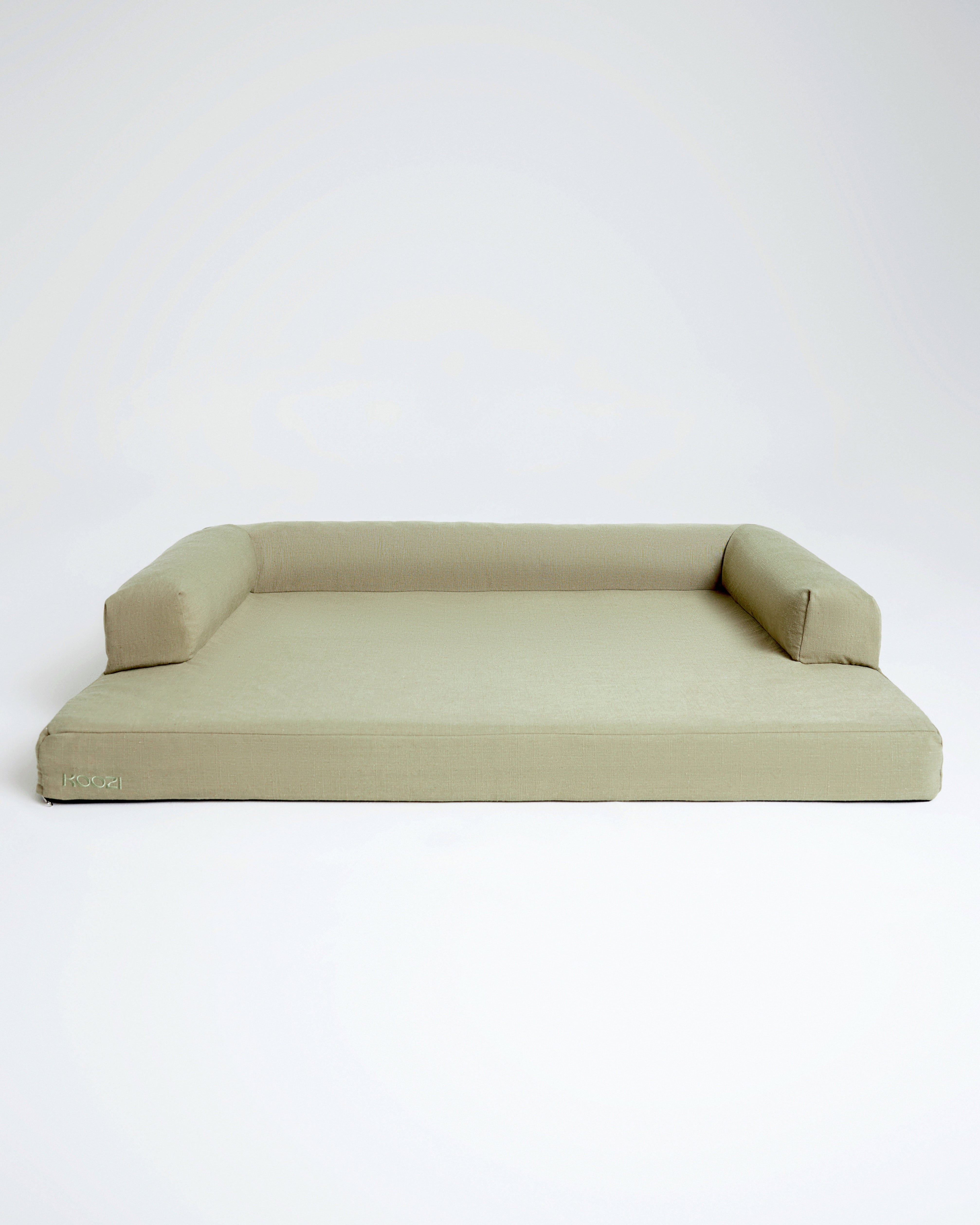Cloud Dog Bed - Khaki Linen