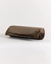 Velvet Sofa Topper - Espresso