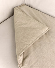 Linen Sofa Topper - Light Sand