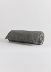 Linen Sofa Topper - Charcoal