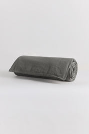 Linen Sofa Topper - Charcoal