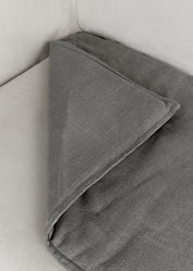Linen Sofa Topper - Charcoal