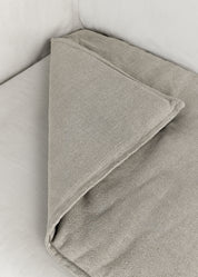 Linen Sofa Topper - Dove Grey