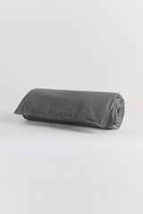 Sofa Topper Cover - Charcoal Linen-Cotton