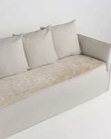 Velvet Sofa Topper - Dune