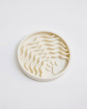 Lick Mat / Slow Feeder Bowl - Cream