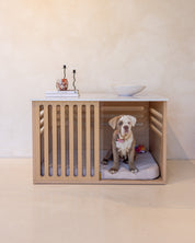 Large Buffet Table Crate - Elm Carrara